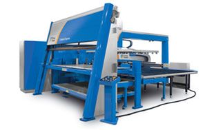 Planchistería Industrial Josma máquina color azul